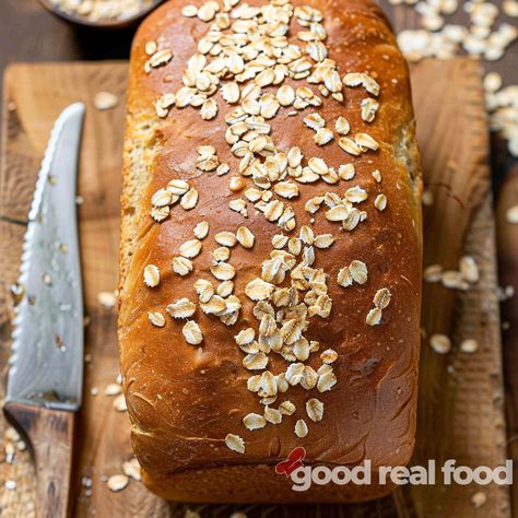 Honey Oat Bread Honey Oat Sandwich Bread, Subway Honey Oat Bread Recipe, Oat Bread Recipe, Honey Oat Bread, Oat Bread, Homemade Ranch Seasoning, Tasty Bread Recipe, Honey Oats, Rustic Bread