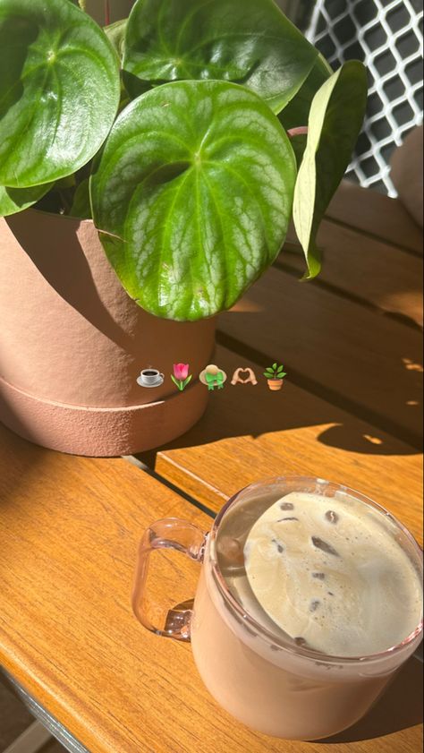 Coffee Emoji Combo, Pink Iced Coffee, Coffee Emoji, Emoji Combos, Sunday Vibes, Emoji Combinations, Iced Coffee, Coffee, Pink