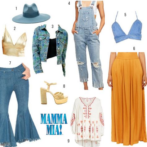 Mode Disco, Donna Sheridan, Abba Outfits, Throwback Outfits, Mode Hippie, 70s Inspired Fashion, 70s Outfits, Lily James, Mama Mia