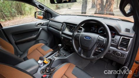 The Ford Ranger Wildtrak is hot property among Australian buyers, but does the big pick-up really provide the best of both worlds for work and play? Ford Ranger Interior, Ranger Wildtrak, Ford Ranger Wildtrak, Car Interior Design, Rear Differential, Best Of Both Worlds, Ford Ranger, Fuel Economy, Car Interior