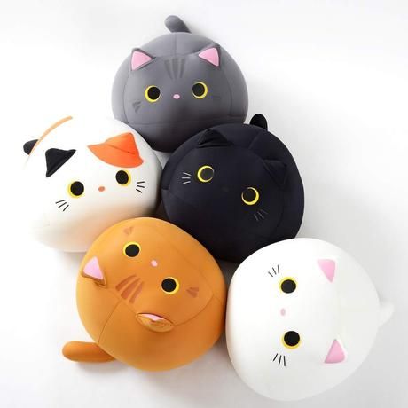 Cute Squishies, Ideal Toys, Kawaii Plush, Kawaii Plushies, Cute Pillows, Cute Stuffed Animals, Cute Toys, Cute Plush, Pusheen