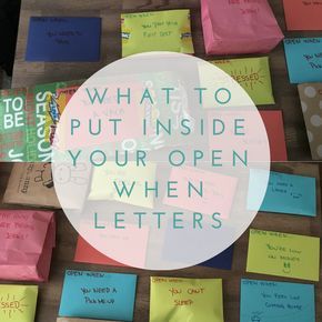 Inside Open When Letters, Letters For Boyfriend, Open When Letters Topics, Open When Letters For Boyfriend, Open When Cards, Letter To Best Friend, Open When Envelopes, Letter To Daughter, College Mom