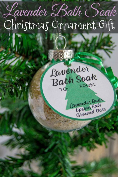 Lavender Bath Soak, Diy Gifts For Christmas, Christmas Bazaar Crafts, Scrub Homemade, Bath Milk, Salt Recipes, Christmas Bazaar, Diy Stocking Stuffers, Homemade Ideas