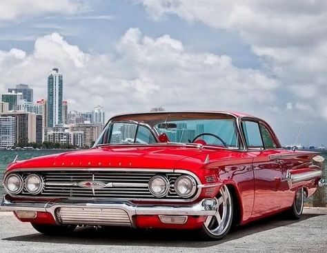 Twitter Chevrolet Impala 1960, 1960 Chevy Impala, Old School Cars, American Classic Cars, Sweet Cars, Chevrolet Bel Air, Rat Rods, Chevy Impala, Us Cars