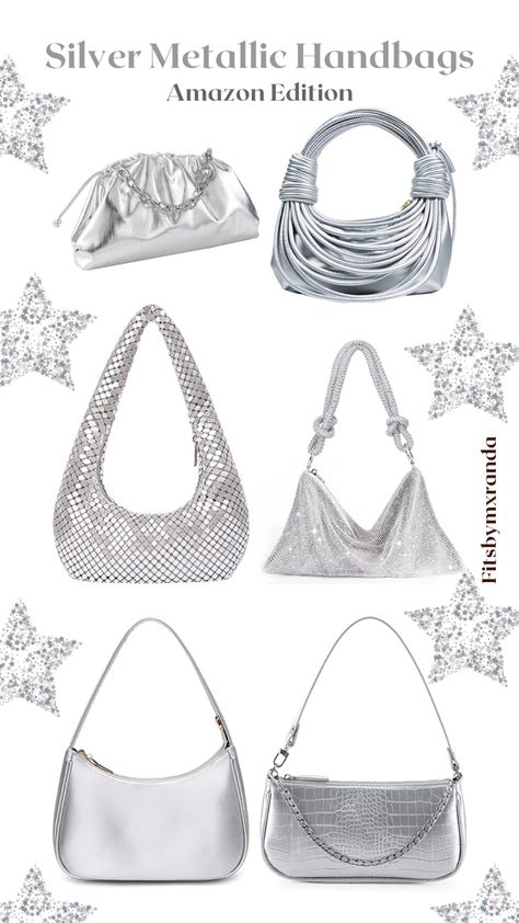 Metallic Purse Outfit, Purse Outfit, Sorority Events, Metallic Purse, Star Girl, Amazon Fashion, Purses And Handbags, Handbags, Cute Outfits