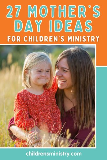 Celebrate those amazing women in your church with these 27 Mother’s Day ideas for your children’s ministry. Lessons, messages, crafts, and more! Esl Crafts, Preschool Sunday School Lessons, Mother's Day Ideas, Kids Church Lessons, Preschool Bible Lessons, Kids Sunday School Lessons, Childrens Sermons, Children's Church Crafts, Teaching Multiplication