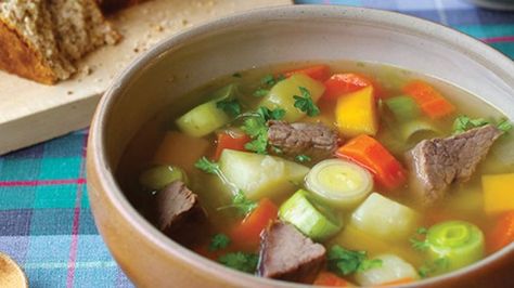 A bowl of Traditional Welsh Cawl Slow Cooked Lamb Shanks, Welsh Recipes, Slow Cooked Lamb, Lamb Stew, Tv Chefs, Recipes Snacks, Cooking Basics, British Food, Cooking Equipment