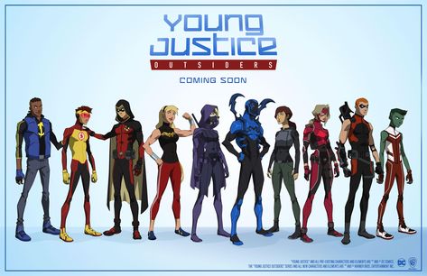 Young Justice Season 3, Young Justice Characters, Young Justice League, Superhero Shows, Design Comics, Teen Titan, Kid Flash, Character Sheets, Arte Dc Comics