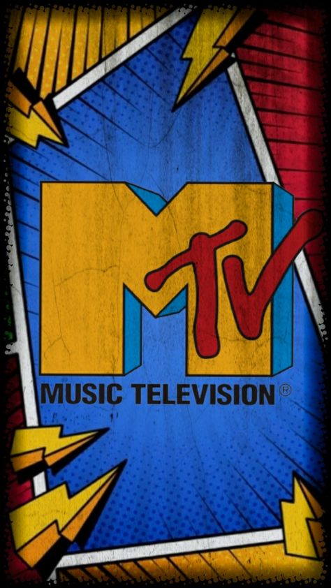 Comic Mtv Wallpaper, 80s Posters, 90s Hits, Mtv Logo, 90s Wallpaper, Heavy Metal Art, Live Screen Wallpaper, Dark Images, Retro Horror