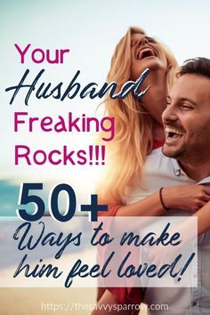 50 Ways to Show Your Husband That You Love Him - Based on his love language! How To Show Your Husband Appreciation, How To Make Him Feel Appreciated, Appreciation Ideas For Him, Ways To Appreciate Your Husband, Ways To Show Appreciation To Husband, Romantic Ways To Surprise Your Boyfriend, How To Show My Husband I Appreciate Him, Show Husband Appreciation, Ways To Make Him Feel Loved