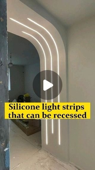 Alead Home Lightings on Instagram: "Silicone light strips that can be recessed.#foryou #ledstriplights #lampfactory #ledstrips #lightingfactorys #lights #yeechop #led #ledlights #lighting #renovation #installation #interiordesign #runninglights #stairs #sensor #tracklighting #home #aleadhome #aleadlighting" Led Strip Lighting Ideas Basement, Diy Led Strip Lighting Ideas, Recessed Led Strip Lighting, Hallway Led Strip Lighting, Led Strip Lighting Ideas, Cove Lighting Ceiling, Diffused Led Strip Lighting, Cob Led Strip, Ad Home