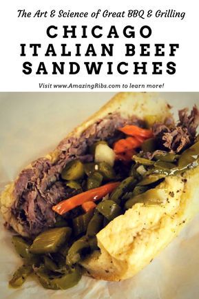 Chicago Beef Sandwich, Chicago Beef, Chicago Italian Beef, Italian Beef Sandwich, Italian Beef Recipes, Bison Recipes, Beef Sandwich Recipes, Smoker Bbq, Italian Beef Sandwiches