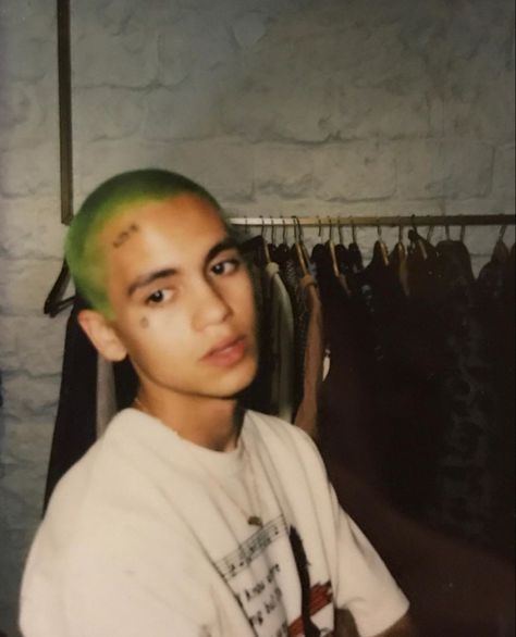 Dominic Fike, Buzz Cut, Oui Oui, Green Hair, Green, Hair, On Instagram, Instagram