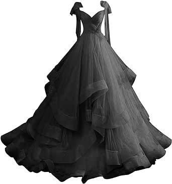 Sherri Hill Black Dress, Princess Quinceanera Dresses, Black Ball Gown, Ruffle Prom Dress, Tulle Balls, Pregnant Wedding, Dress Spaghetti Straps, Spaghetti Strap Prom Dress, Neck Bow