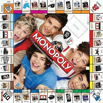 One Direction Monopoly Diy, One Direction Monopoly, Scentsy Party Games, One Direction Art, One Direction Jokes, Direction Art, 1d Day, Monopoly Board, Mtv Awards