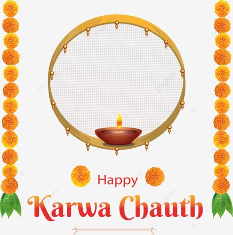 Karwa Chauth Wallpaper, Golden Candle, Happy Karwa Chauth, India Festival, Hindi Calligraphy, Karva Chauth, Hindu Festival, Festival Bride, Mandala Background