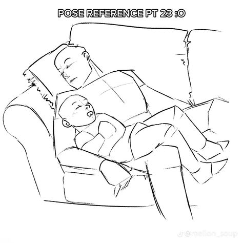 Sibling Pose Refrences, Father And Son Base Drawing, Family Art Reference Poses, Father Son Art Reference, Siblings Base Pose Reference, Drawing Poses Family, Sibling Art Reference Poses, Father Son Pose Reference, Father Daughter Dynamic Drawing