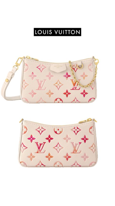 https://us.louisvuitton.com/eng-us/products/easy-pouch-on-strap-monogram-empreinte-nvprod5430004v/M83448 The Sunrise, Everyday Essentials, Watercolor Painting, Everyday Essentials Products, Cross Body, Adjustable Straps, Monogram, Pouch, Louis Vuitton