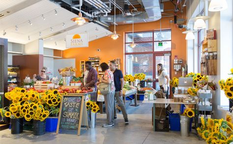 Gallery of Boston Public Market / Architerra - 13 Boston Public Market, Formica Laminate, Grocery Market, Public Market, Outdoor Eating, Corrugated Metal, Sustainable Food, Food Hall, Retail Design Blog