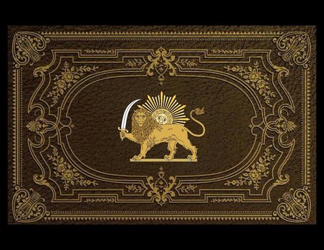 Lion And Sun Flag, Flag Of Iran, Lion And Sun, Iran History, Ancient Persian Art, Iran Flag, King Of Persia, Persian Warrior, Gojou Satoru