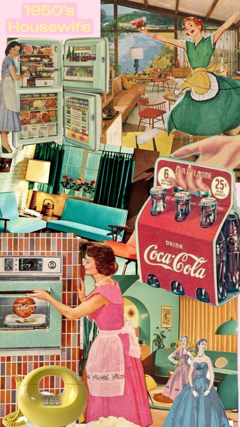 1950’s Housewife #interiordesigninspo #interiordesign #vintage #1950 #housewife #home #inspiration #fyp #shuffle #interiordesigner #interiordesignmoodboard #vintageaesthetic #bewitched #vintagecollage 50s Housewife Aesthetic Vintage, 1960s Housewife Aesthetic, Vintage Housewife Photoshoot, 80s Housewife, Vintage Housewife Aesthetic, 1950s Housewife Aesthetic, 50s Housewife Aesthetic, 1950 Housewife, Housewife Aesthetic