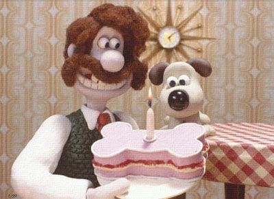 Wallace And Gromit, Early Years, A Cartoon, Cartoon Character, Cake, Birthday