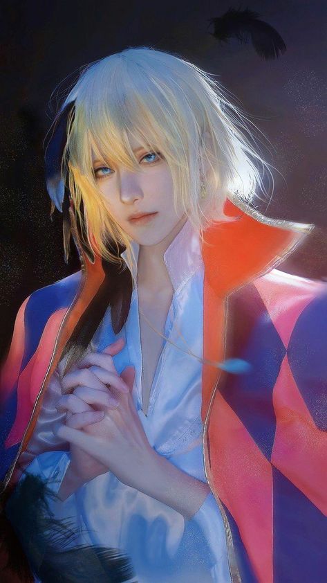 Howls Cosplay, Studio Ghibli Cosplay, Howl Cosplay, Moving Castle Howl, Howls Moving Castle Cosplay, Howl Jenkins, Howl's Moving Castle Howl, Howls Moving Castle Art, Howl Pendragon