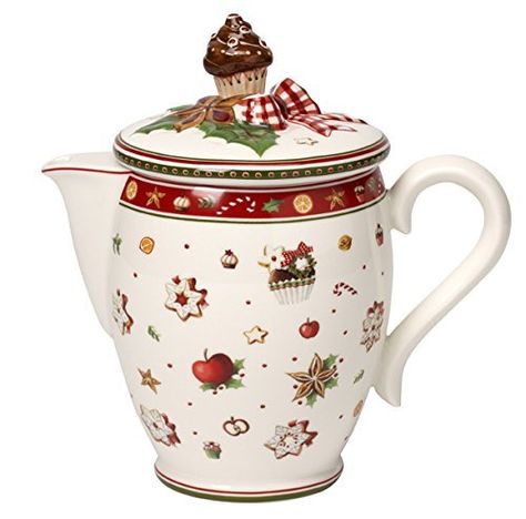 Villeroy & Boch Winter Bakery Delight Kanne mit Deckel, http://www.amazon.de/dp/B008UCWF0I/ref=cm_sw_r_pi_awdl_bqGqwbZ58JFD8 Villeroy & Boch Christmas, Christmas Dinnerware Sets, Tea Places, Christmas China, Christmas Pots, Christmas Dinnerware, Tea Party Theme, Christmas Tableware, Christmas Dishes