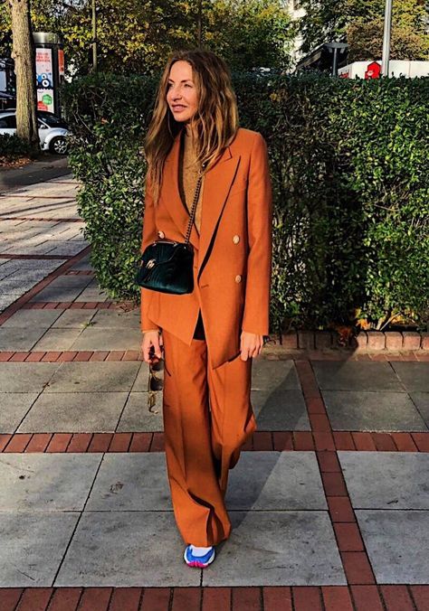 Orange Blazer Outfits, Elegantes Outfit Damen, Chic Work Outfits Women, Women Inspiration, Work Outfits Women Summer, Office Casual Outfit, Stylish Work Attire, Corporate Outfits, Women Office