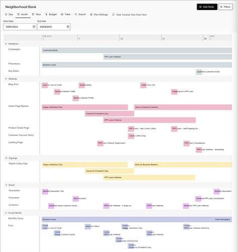 Our strategic planning solution brings all initiatives, campaigns, and tactics together in one unified calendar view so you can create stronger integrated plans and drive more revenue. Marketing Calendar Template, Calendar Examples, Promotional Calendar, Integrated Marketing, Marketing Calendar, Branding Shoot, Ecommerce Marketing, Strategic Planning, Event Calendar