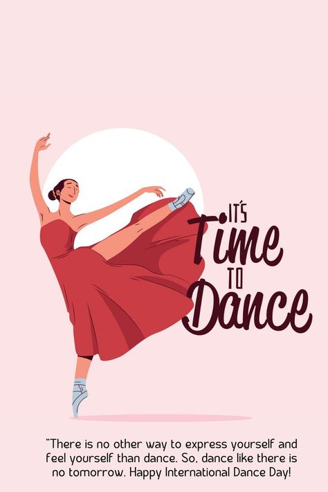 Happy Dance Day! International Dance Day Quotes, Dance Day Quotes, Happy International Dance Day, International Dance Day, Ballet Hip Hop, International Dance, Dancing Day, Dance Quotes, Wish Quotes