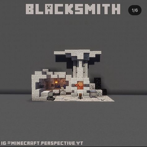 Minecraft Blacksmith, Minecraft Structures, Minecraft Banner Designs, Minecraft Interior, Minecraft Interior Design, Bangunan Minecraft, Minecraft Farm, Minecraft Castle, Minecraft Medieval