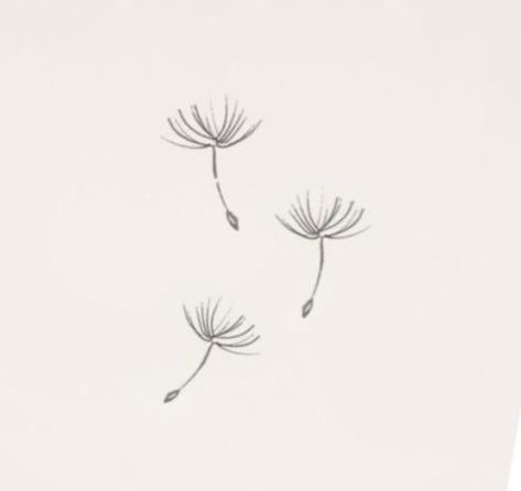 Tattoo Ideas Dandelion, Dandelions Tattoos, Dandelion Seed Tattoo, 5x5 Tattoo Ideas, Seed Tattoo, Free Tattoo Fonts, Dandelion Tattoo Design, Maching Tattoos, Petit Tattoo