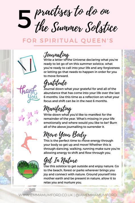 HOW TO MANIFEST WITH THIS SUMMER SOLSTICE - Emma Mumford Nature Dance, Spiritual Awakening Signs, Manifest Love, Divine Feminine Spirituality, Manifestation Miracle, Spiritual Words, Bujo Inspiration, Spiritual Enlightenment, The Law Of Attraction