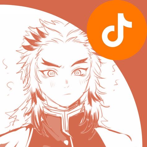 Ícono para tiktok de rengoku kyojuro Rengoku Phone Theme, Rengoku App Icon, Rengoku Kyojuro, App Anime, App Layout, Phone Icon, Club Design, Art Icon, Phone Themes