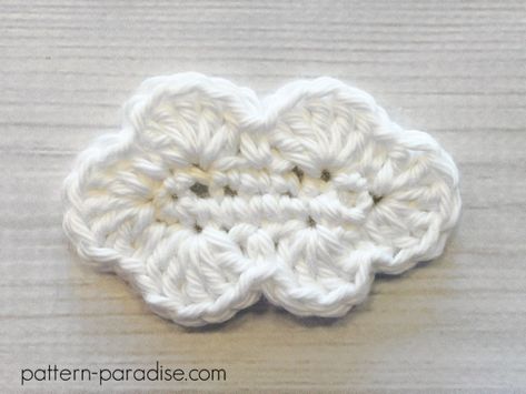 Cloud 2 Cloud Applique, Crochet Applique Patterns Free, Rainbow Bunting, Knit Inspiration, Crochet Embellishments, Crochet Sheep, Heart Border, Rainbow Crochet, Crochet Borders