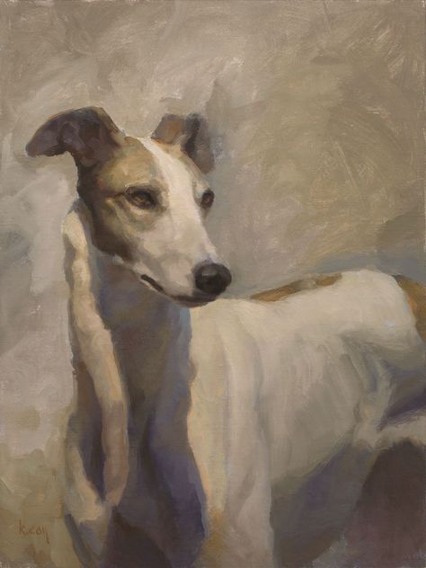 American Impressionist Society Inc. - 2021 Small Works Juried Jackson Hole Art, Cowboy Artists, Greyhound Art, Representational Art, Animal Artwork, Canine Art, Dog Painting, Southwest Art, Art Portraits