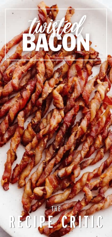 Bacon Twist, Twisted Bacon, Southern Sides, Breakfast Bakes, Bacon Crisps, Bacon Ranch Potatoes, Bacon Cheeseburger Soup, Recipes Savory, Beef Steak Recipes