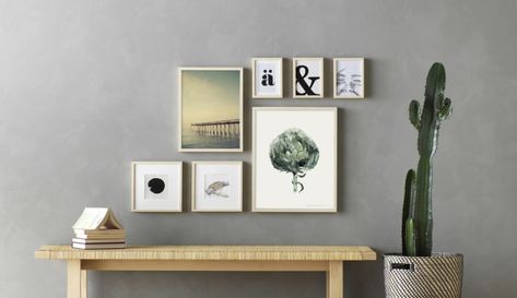 If your walls could talk, they'd be begging for a HOVSTA birch frame gallery wall. Hovsta Ikea Frame, Ikea Photo Frames, Wall Styling, Frame Gallery Wall, Ikea Frame, Ikea Catalog, Ikea Frames, Frame Gallery, Gallery Wall Frames