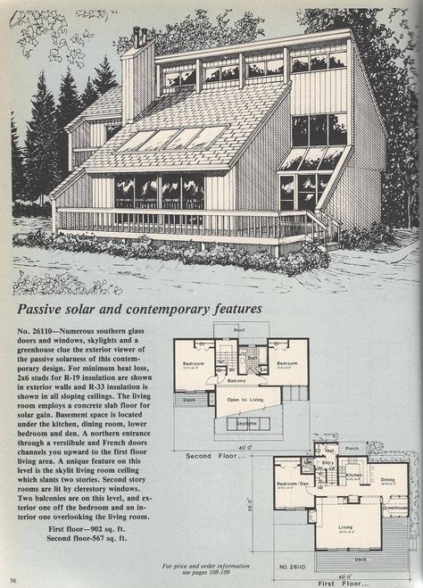 80s House Floor Plans, Sustainable Home Plans, Adobe House Plans, Eco House Plans, Energy Efficient House Plans, Solar House Plans, Earth Ship, Passive Solar Homes, Earthship Home