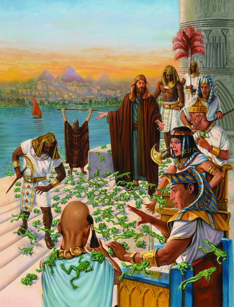 Plagues Of Egypt, Biblical Artwork, Bible Artwork, Bible Images, Bible Illustrations, Bible Pictures, Jewish History, Christian Pictures, Egypt Art