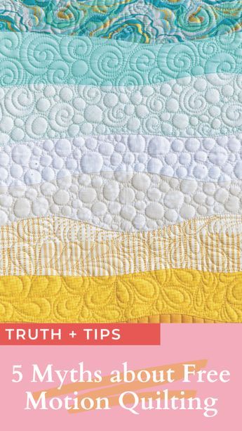 The truth about and tips for beginning free motion quilting || Alyce Blyth from Blossom Heart Quilts Free Motion Quilting On Domestic Machine, Easy Free Motion Quilting Designs, Free Motion Quilt Tutorial, Hand Quilting Designs, Heart Quilts, Quilts Modern, Free Motion Designs, Sewing Machine Quilting, Free Motion Quilting Patterns