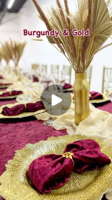 Sweet Space Events on Instagram: "Burgundy and gold birthday party decorations! Sweet Space Events provides full service event decorations and party rentals for birthdays, weddings, baby showers, bridal showers and more! We provide event planning, day of event coordination, event staffing, event décor, backdrops and balloons. We come to you! Contact us to schedule a free consultation. Let us make your next event a Sweet Reality! www.sweetspaceevents.com Thesweetspace@sweetrealities.com 954-330-1399 #eventplanner #eventdecorator #eventdecorations #birthday #birthdayparty #babyshower #bridalshower #wedding #sweetspaceevents #browardpartyrentals #miamipartyrentals #partyrentals #backdrops #balloongarland #balloons #miamiballoons #sweet16 #instagood #reels" Maroon And Gold Backdrop, Burgundy Black And Gold Birthday Party, Burgundy And Gold Party Ideas, Burgundy And Gold Graduation Party Ideas, Burgundy And Gold Decorations, Maroon And Gold Party, Burgundy Birthday Party Ideas, Burgundy Party Decor, 75 Birthday Decoration Ideas