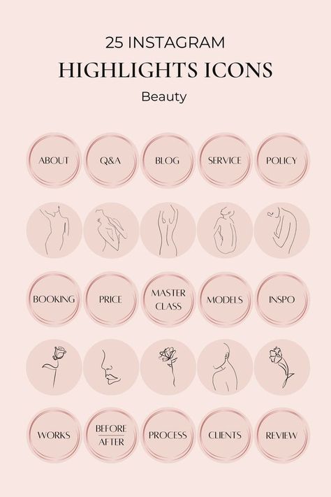 Instagram Story Highlight Icons Esthetician Inspiration, Esthetician School, Instagram Brows, Esthetician Marketing, Business Nails, Small Business Instagram, Eyelash Technician, Instagram Story Highlight Icons, Story Highlight Icons