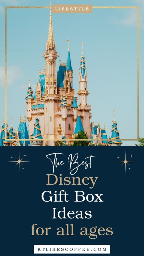 Unlock the magic and make dreams come true with these enchanting Disney gift boxes! With ideas for both kids and adults there is something for everyone on your list. Disney Surprise Box Ideas For Adults, Disney Gift Box, Disney Box Surprise, Disney Surprise Box Ideas, Disney Box, Disney Surprise, Coffee Gift Basket, Disney Version, Disney Princess Outfits