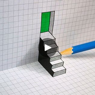 3d Illusion Drawing Tutorial, Illusion Drawings Easy, 3d Drawings Easy, 3d Illusion Drawing, Earth Live Wallpaper, 3d Illusion Art, Illusion Tricks, Trick Art, Illusion Drawings