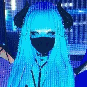 Imvu Icons, Games Aesthetic, Evil Girl, Virtual Girl, Arte Cyberpunk, Jungkook Fanart, Gothic Anime, 90s Anime, Aesthetic Gif