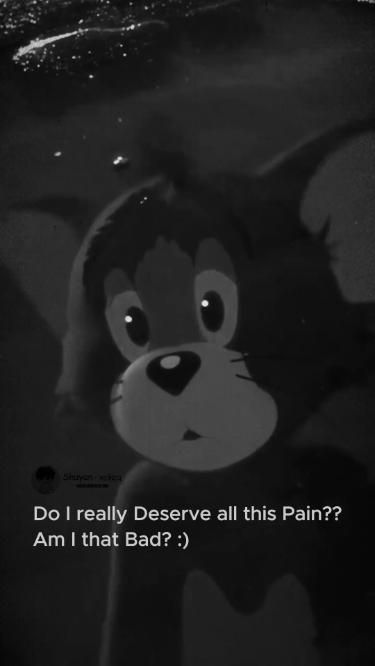 Sad tom Status video.. Feeling Pictures, Dont Touch My Phone Wallpapers, Mood Off Images, Mood Off., Status Video, Tom And Jerry, Saddest Songs, Photo To Video, Love Gif