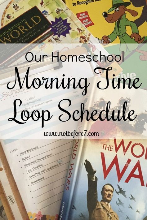 Our Morning Basket Loop - Mary Hanna Wilson Loop Schedule, Homeschool Apps, Morning Basket, Charlotte Mason Homeschool, Homeschool Routine, Morning Time, School Plan, Homeschool Schedule, Homeschool Life