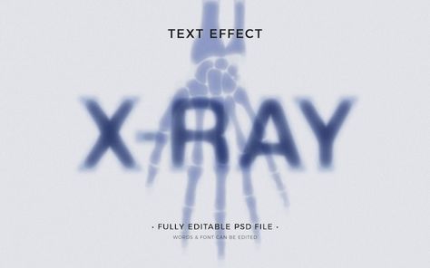 X ray text effect | Premium Psd #Freepik #psd #creative-design #art-design #artist #art Word Fonts, Text Effect, Text Effects, X Ray, Artist Art, Motion Graphics, Graphic Resources, Creative Design, Design Art